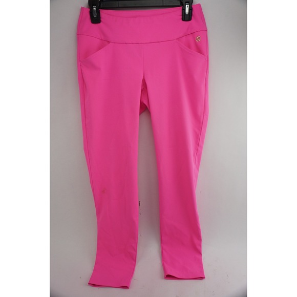 Lilly Pulitzer Pants - Lilly Pulitzer Luxletic Pants Size 2 Pink Activewear Stretch Fair Stain